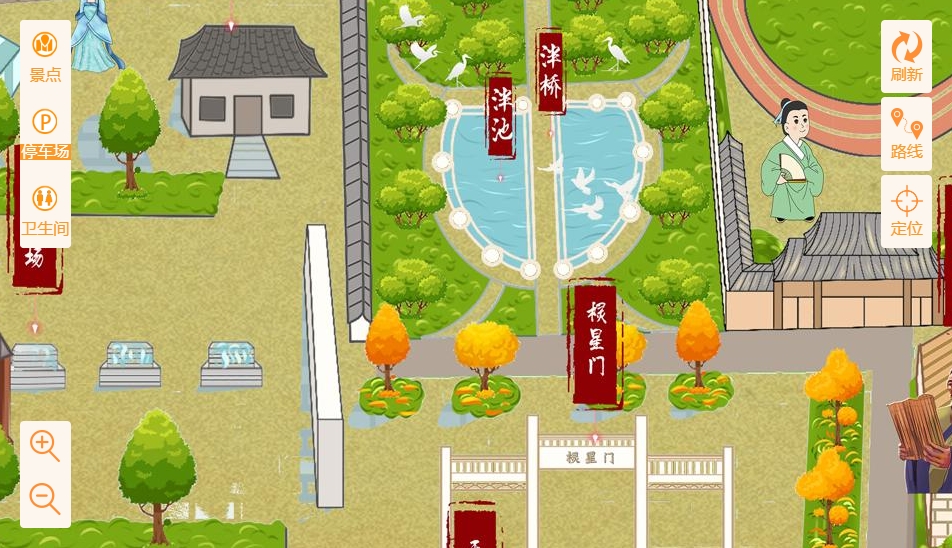 温宿手绘地图景区语音讲解导览系统：智慧景区建设的基石